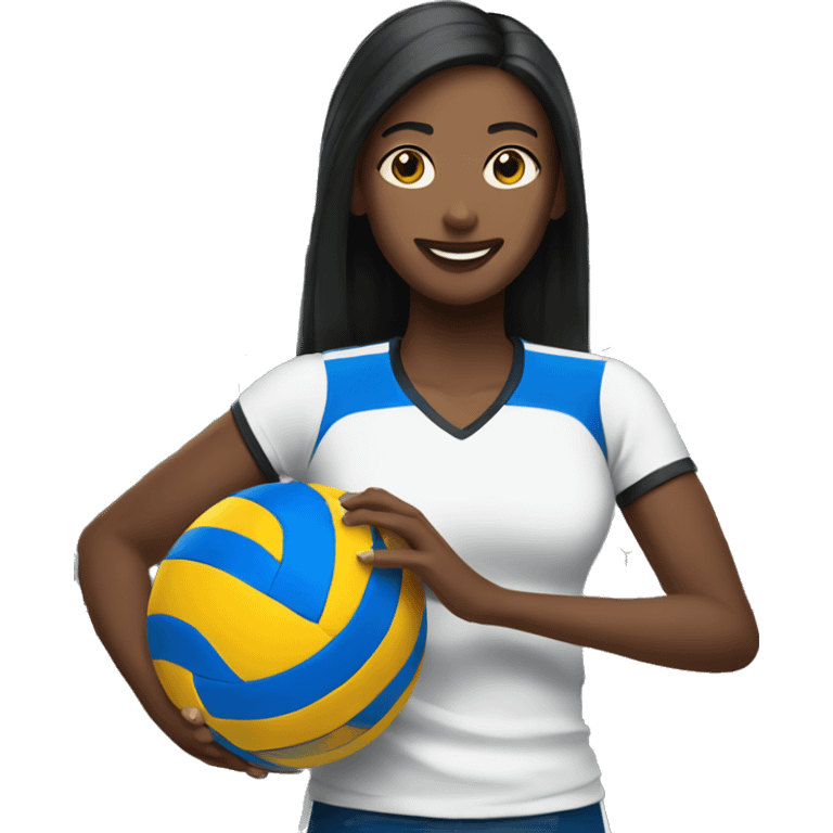 Me playing volleyball  emoji