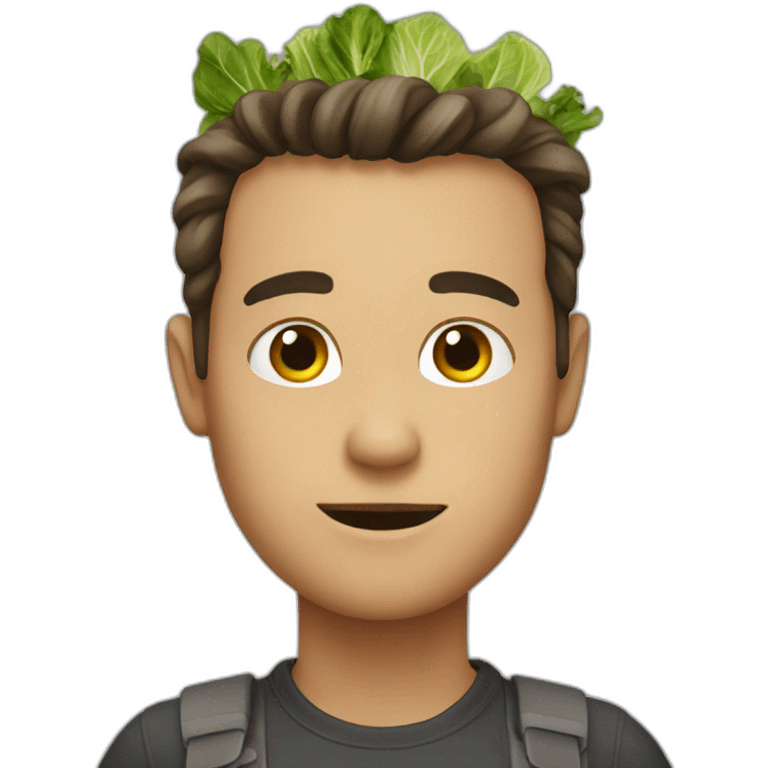 salad human emoji