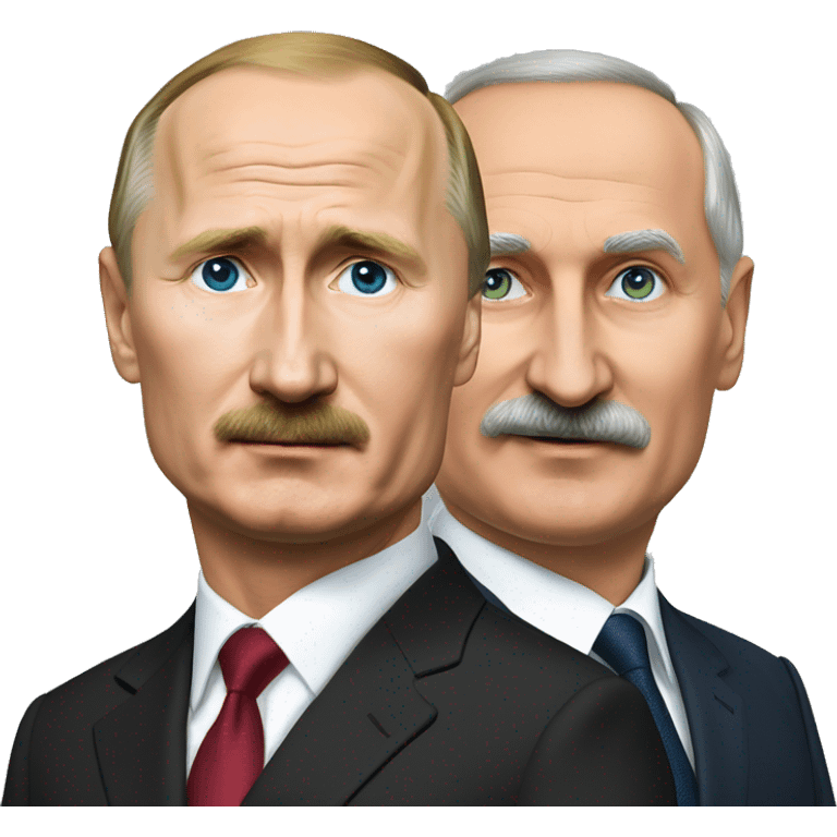 Putin and Lukashenko emoji