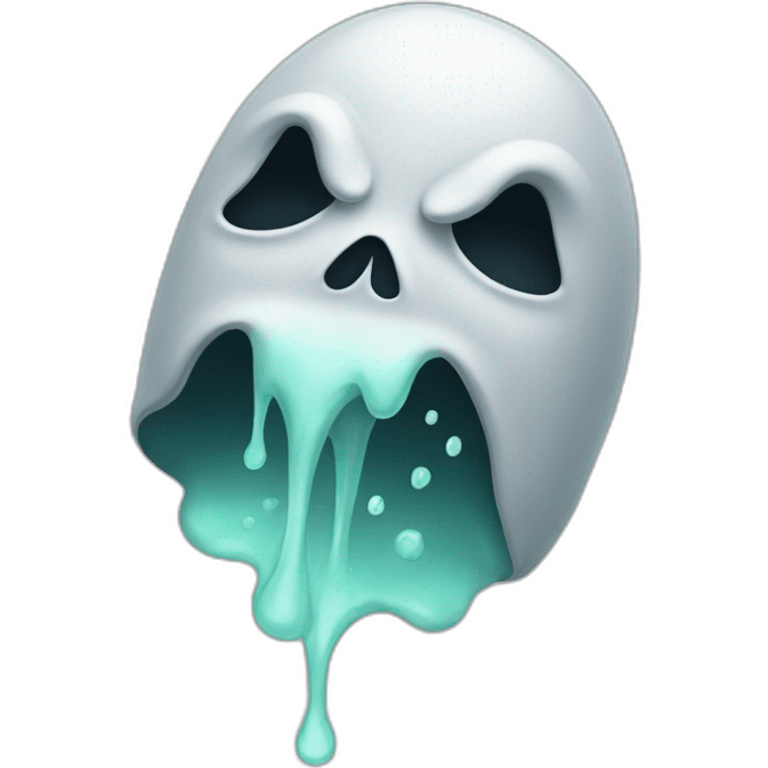 Gost who vomits emoji