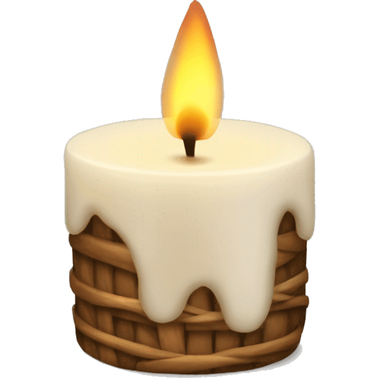 Cosy candle  emoji