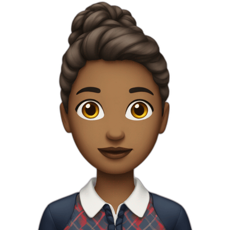 preppy girl emoji