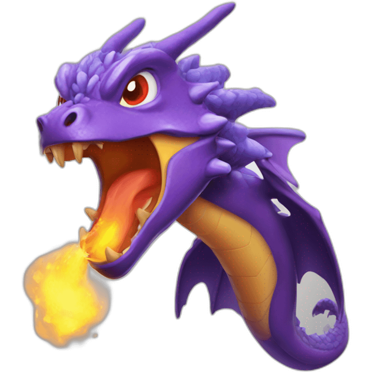 Dracaufeu shiny emoji