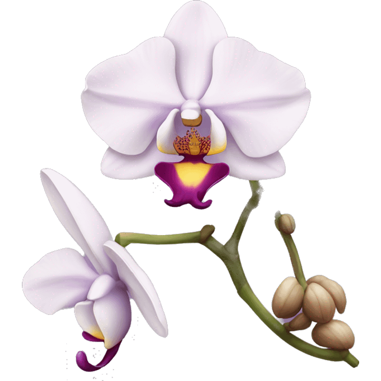 Orchid emoji