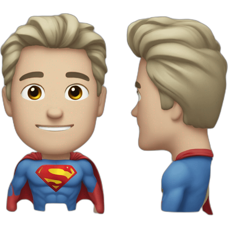 Victor super man emoji