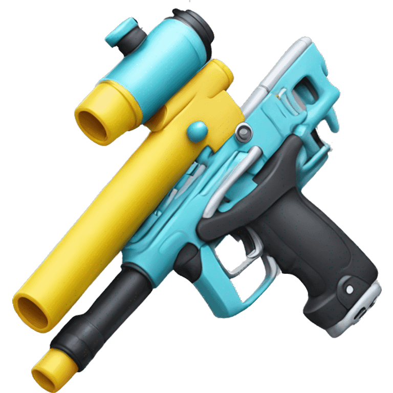 Paintball gun emoji