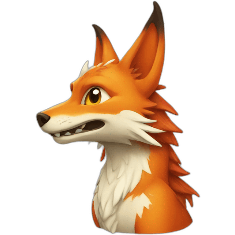 fox dragon emoji