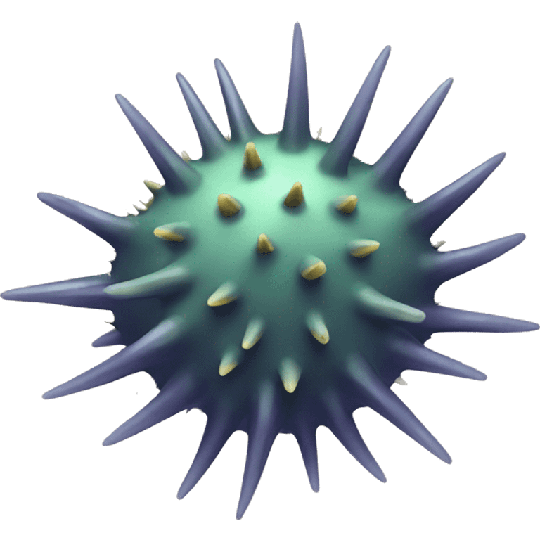 sea urchin pointy emoji