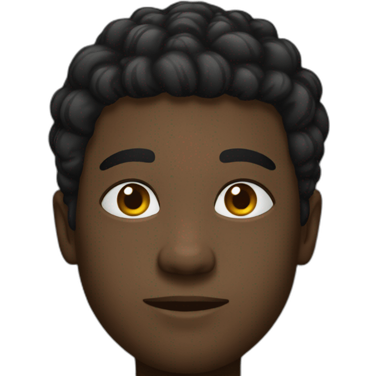 black person emoji