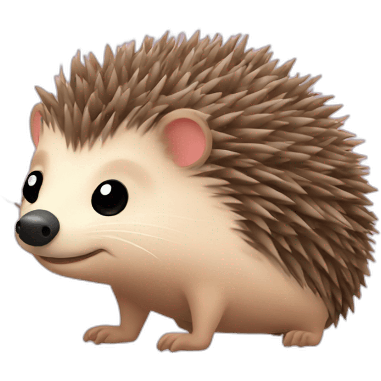 Hedgehog says trans rights are human rights emoji