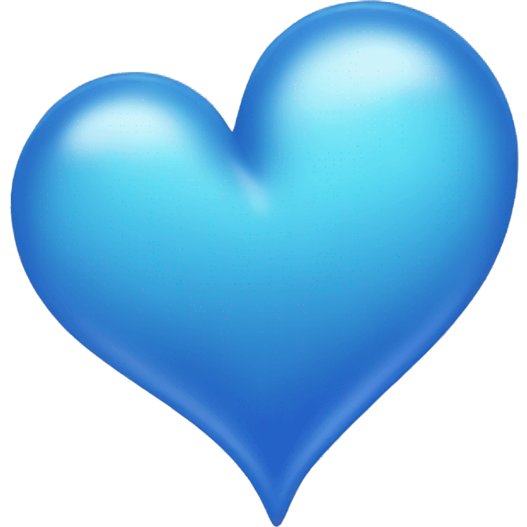 Blue heart sea  emoji