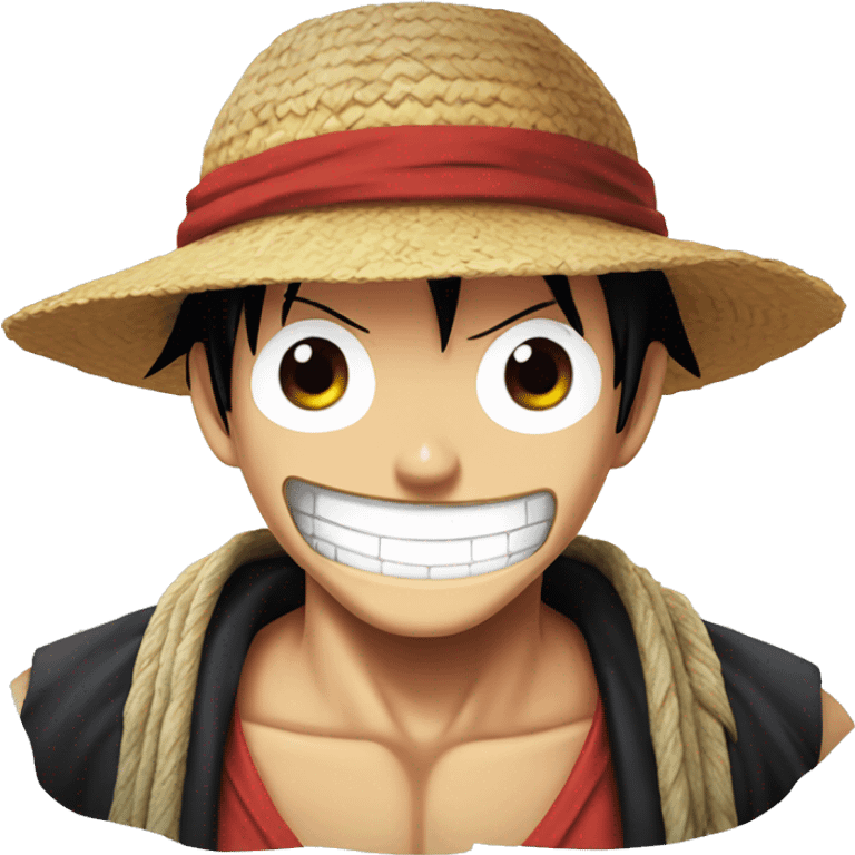 O luffy de one piece  emoji