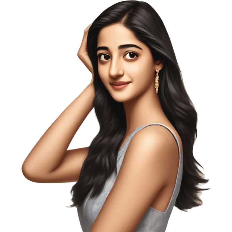 BOLLYWOOD ACTRESS Ananya pandey emoji