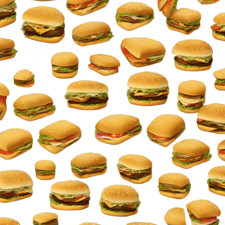 Chips and hamburguer  emoji