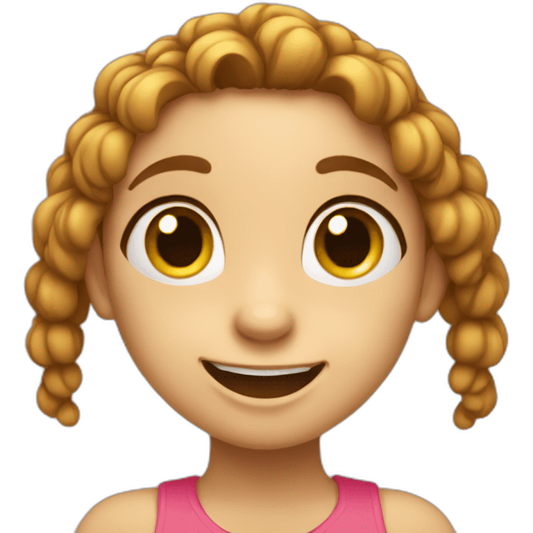 Girl   Monckey   Happy emoji