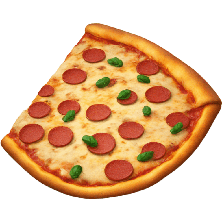 Christmas pizza emoji