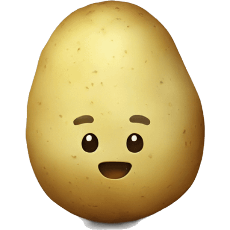 Raw potato emoji