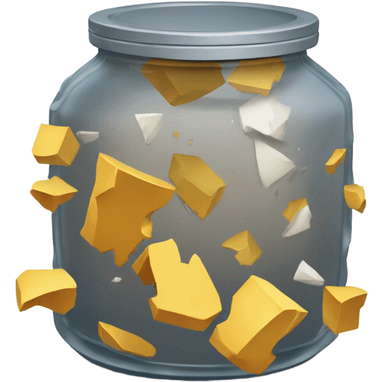 Broken jar emoji