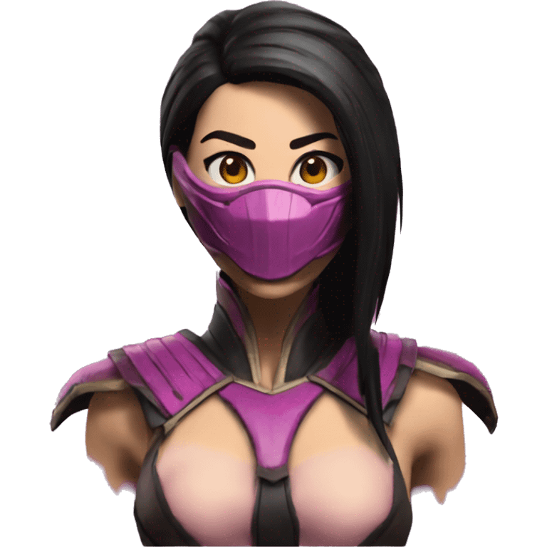 happy mileena from mortal kombat 10 emoji