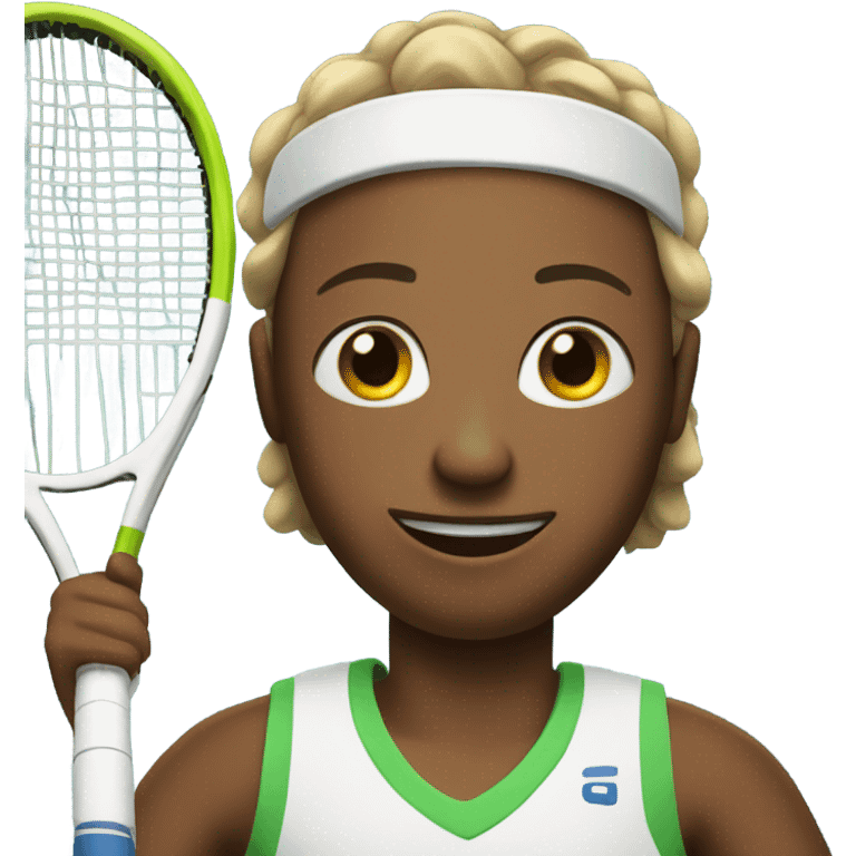 tennis player emoji