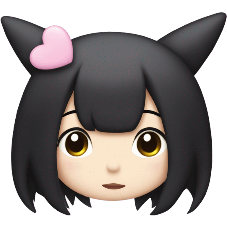 kuromi love emoji