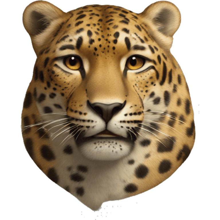 Corazon de leopardo emoji