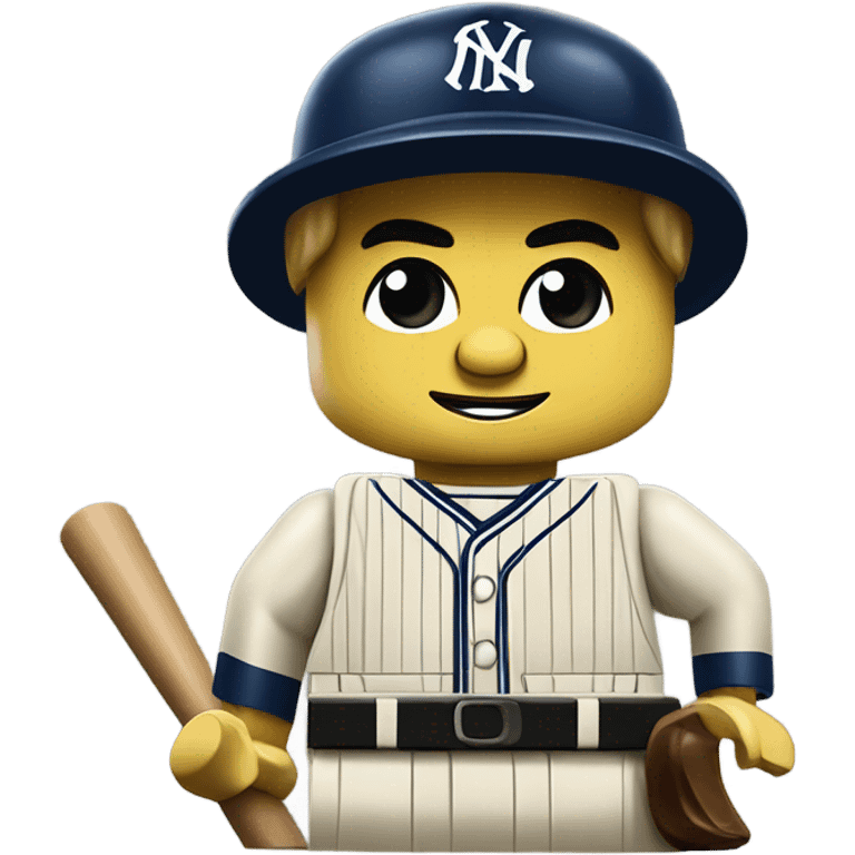 Lego Babe Ruth emoji