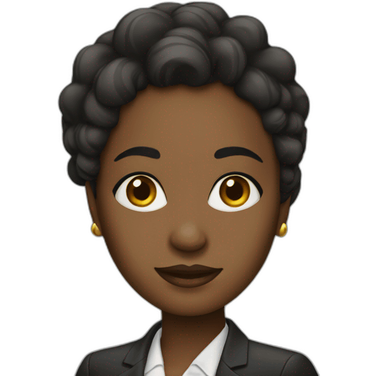 BLACK WOMAN BUSSINES emoji