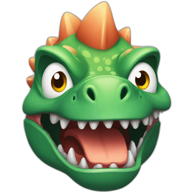 Dino angry emoji