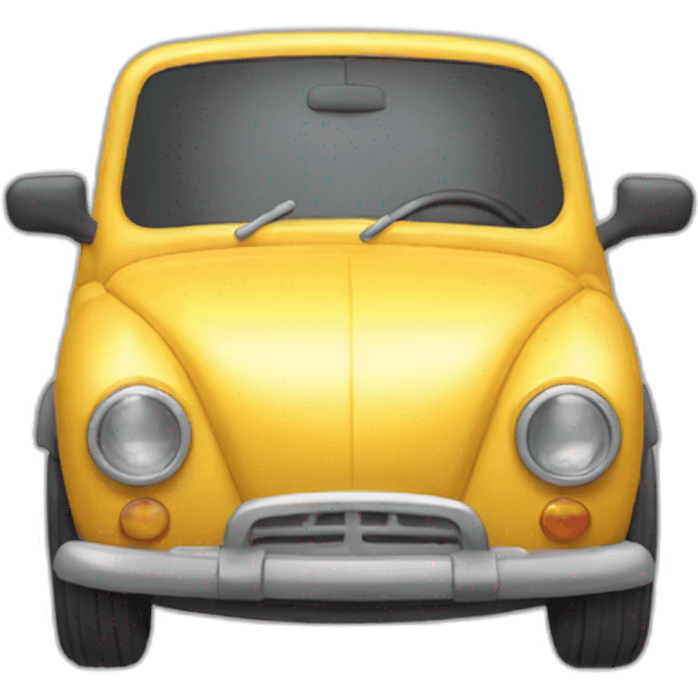 Voiture picatchou emoji