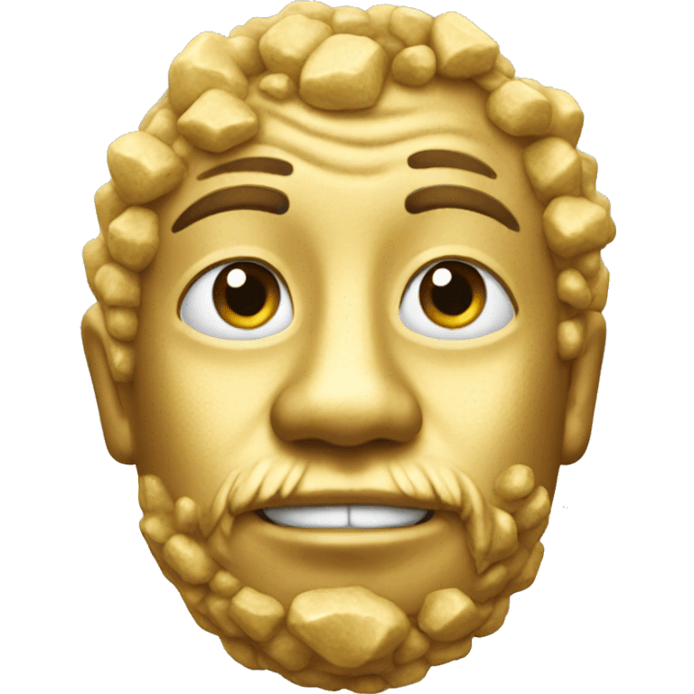 Golden nugget emoji