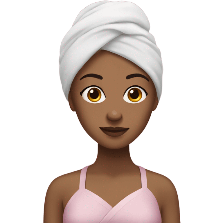 Dasia at the spa emoji