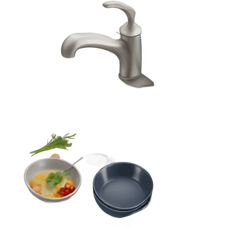 Dishes in sink  emoji