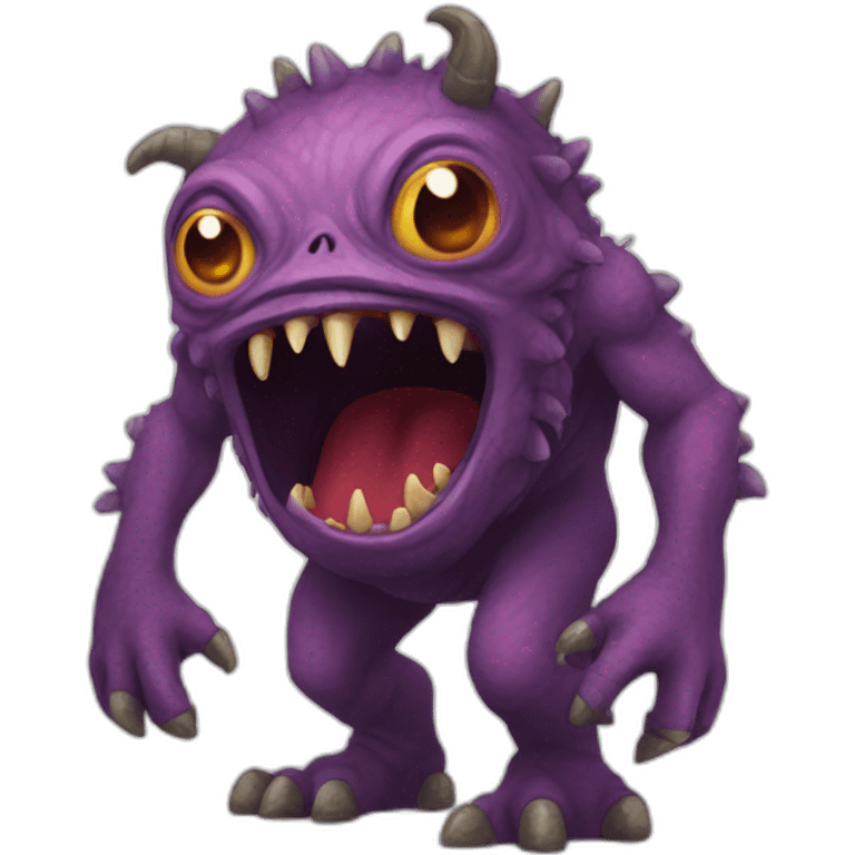 monster creature funny creature emoji