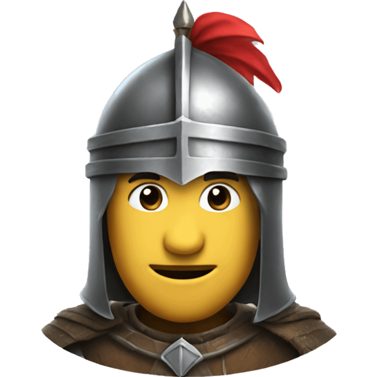 knight with hat emoji