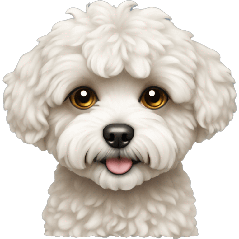 Maltipoo dog emoji