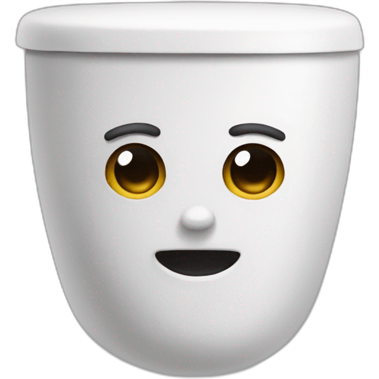 toilet face emoji