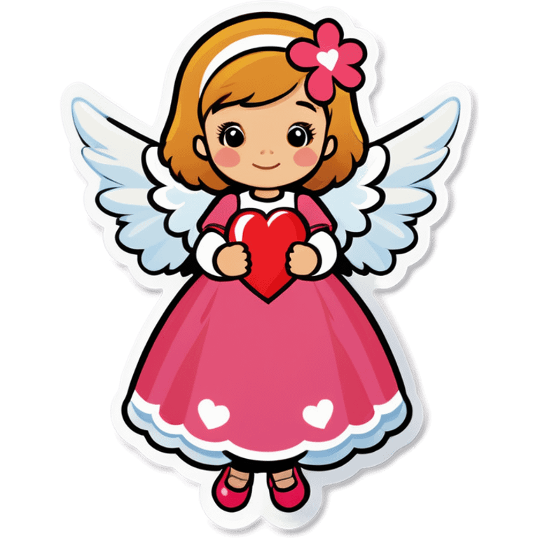 Valentines Angel emoji