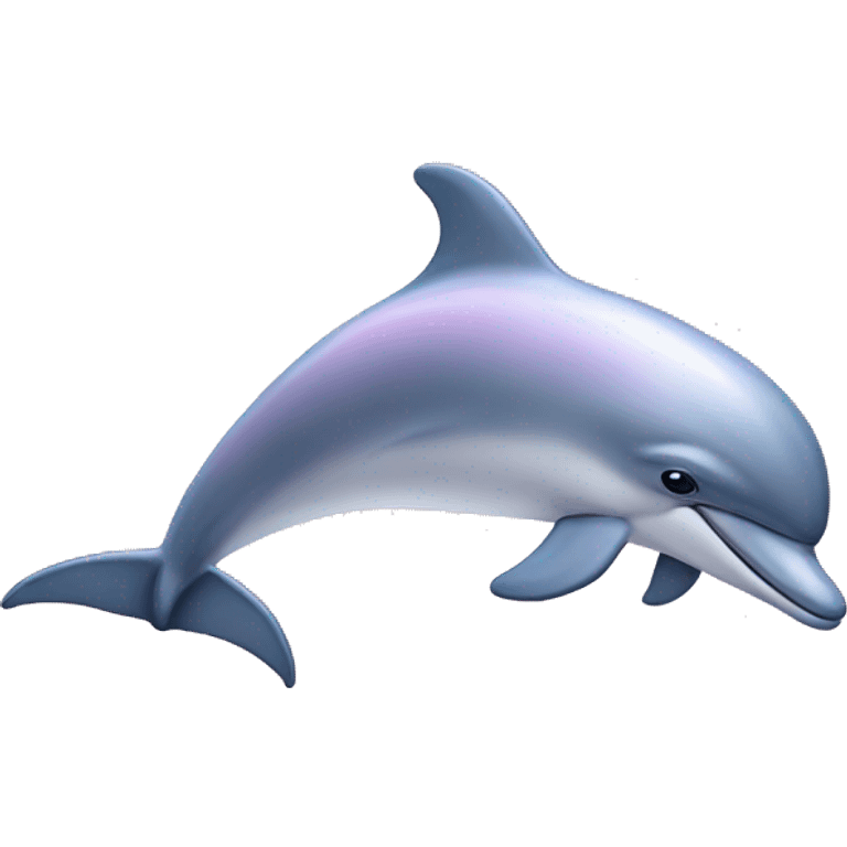 Pastel-pink-colors-dolphin emoji