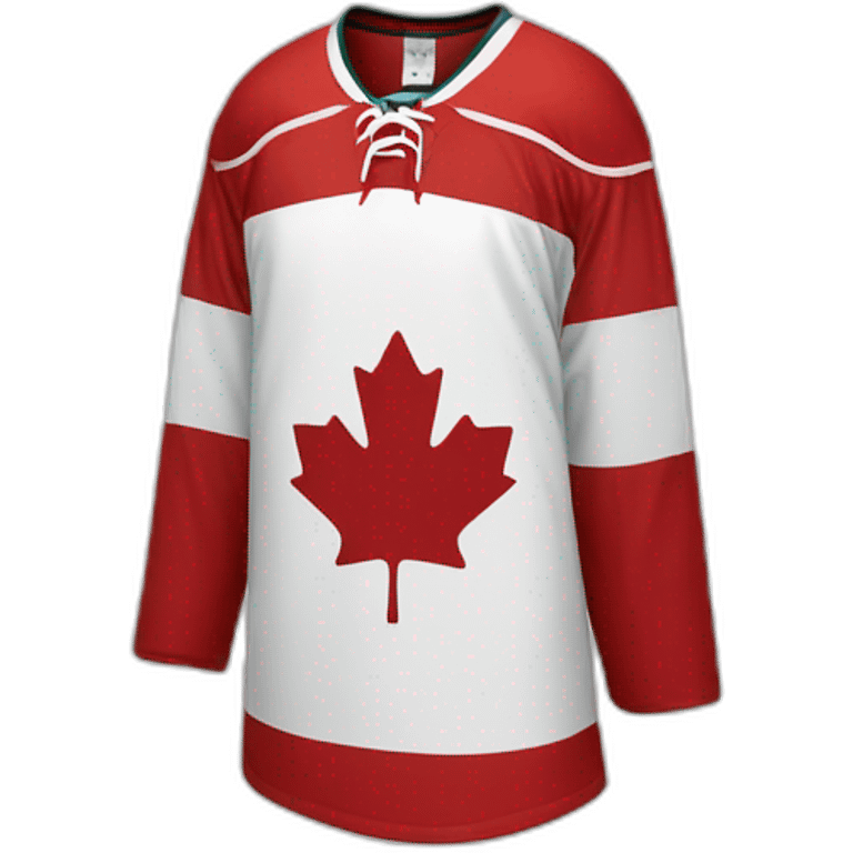 hockey jersey red color emoji