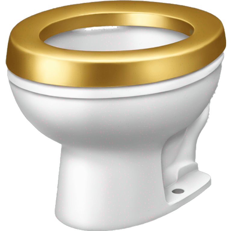 golden toilet emoji