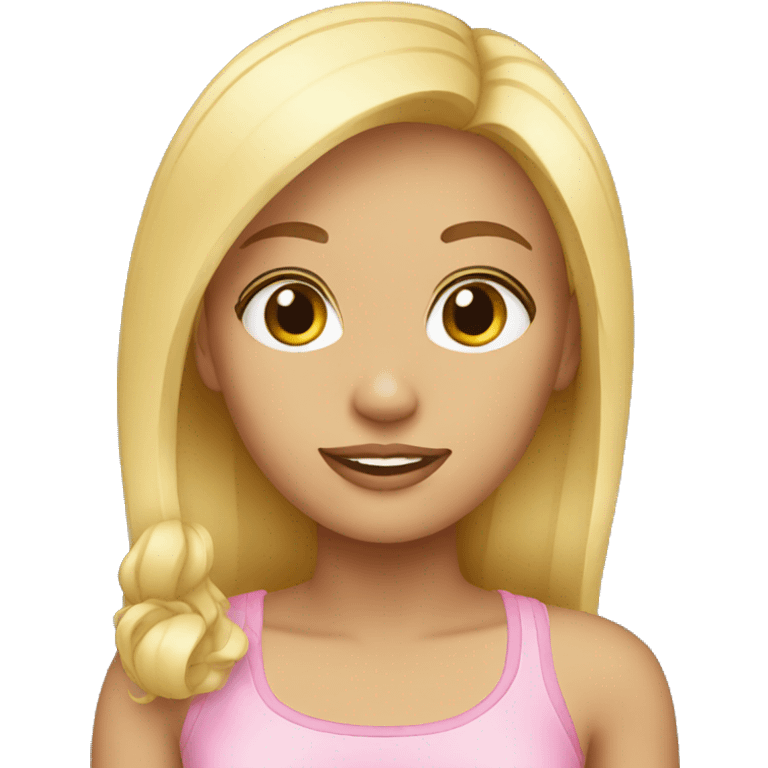 Girl blonde emoji