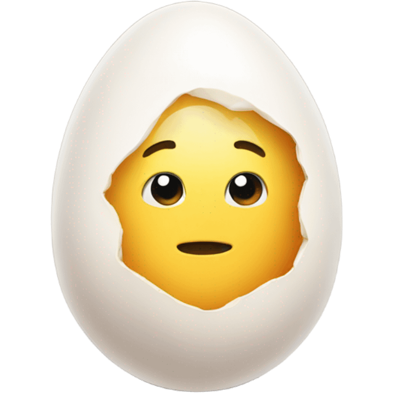 Human egg emoji