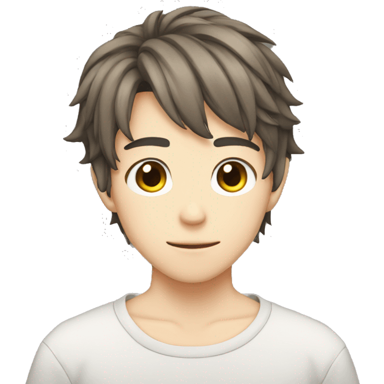 Anime boy emoji