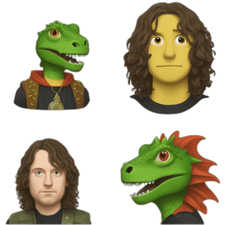 King gizzard and the lizard wizard emoji