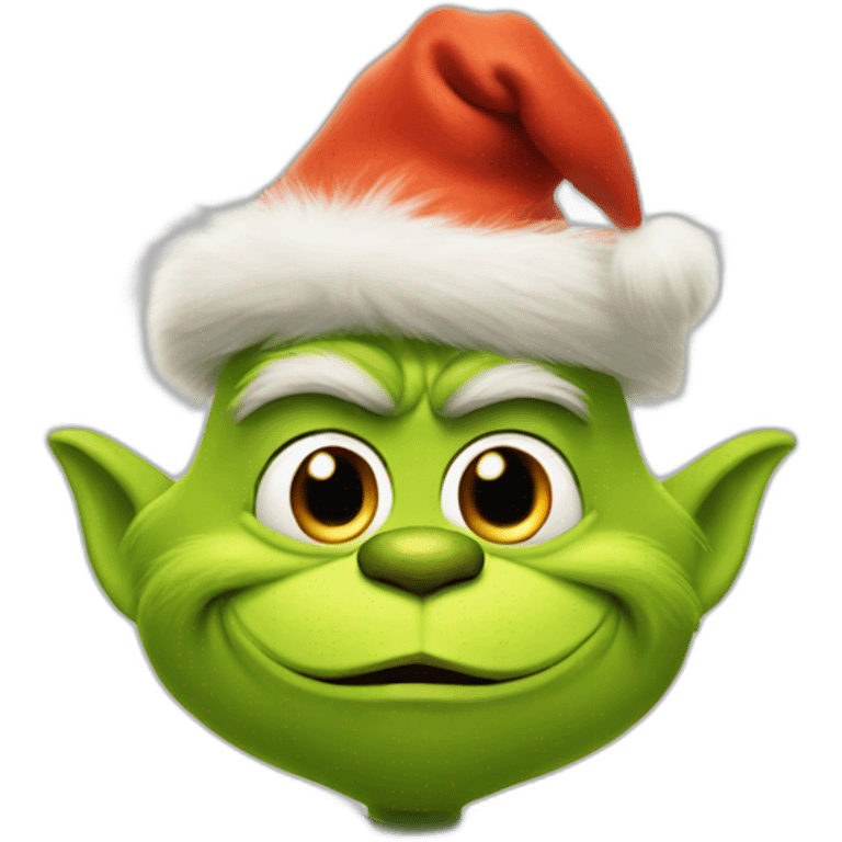 Un chou de Chouville Grinch emoji