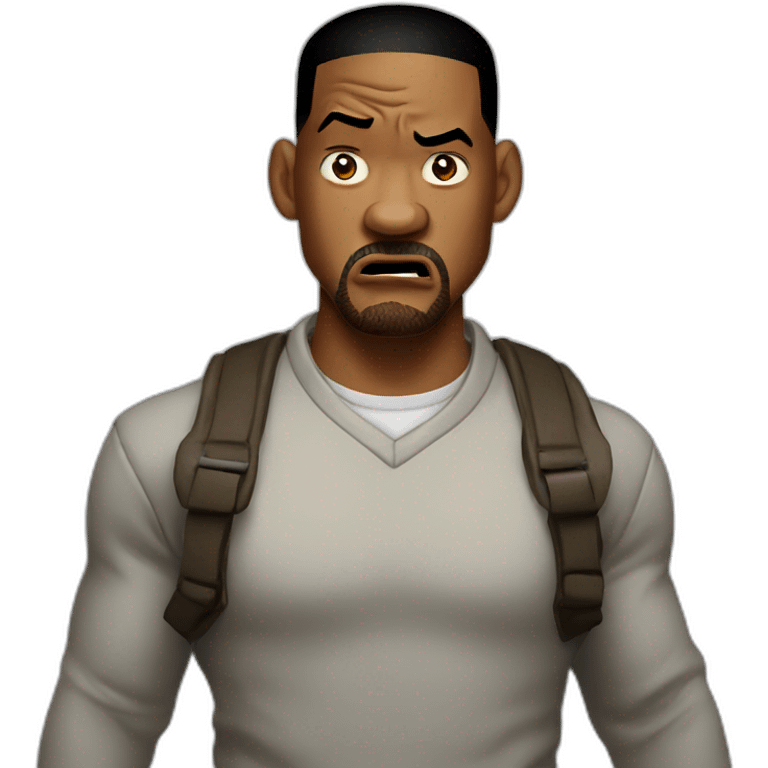 Will smith angry emoji