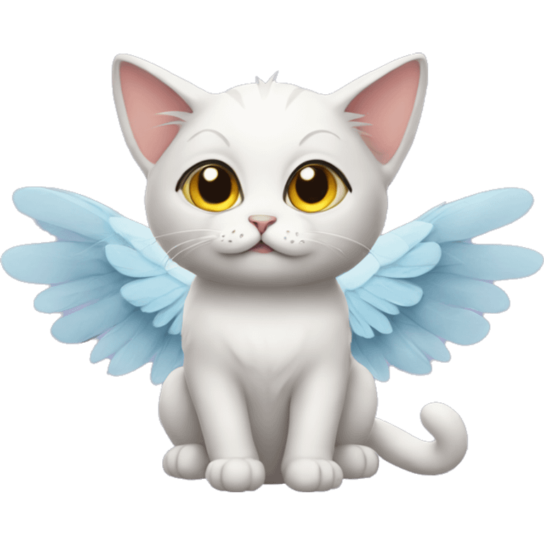 Cat with wings emoji