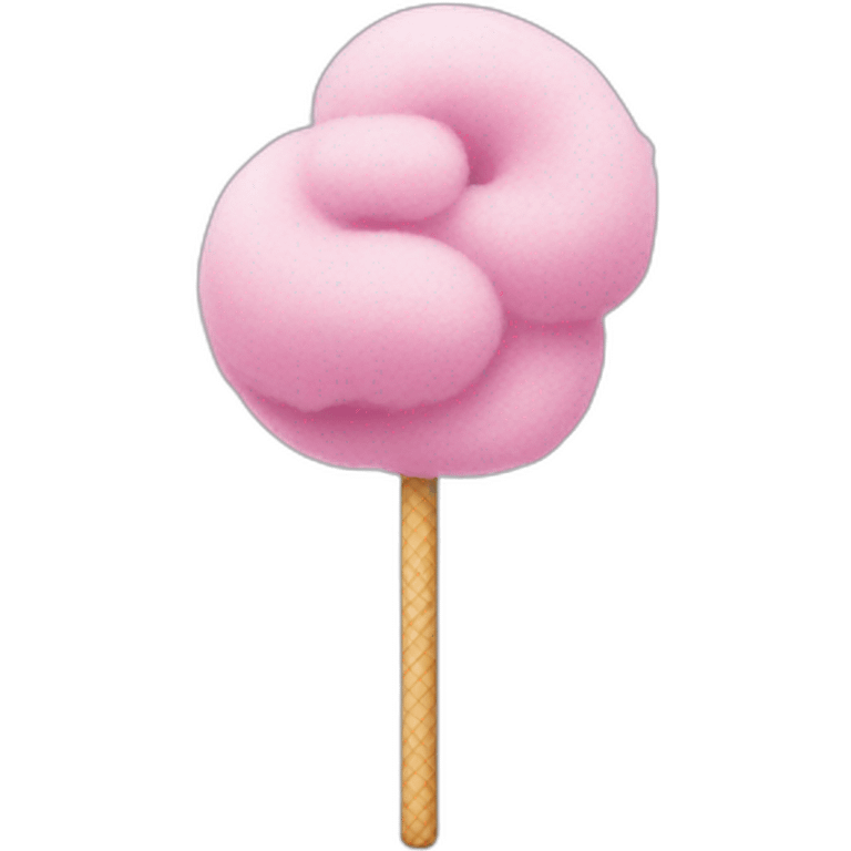 cotton candy stick emoji