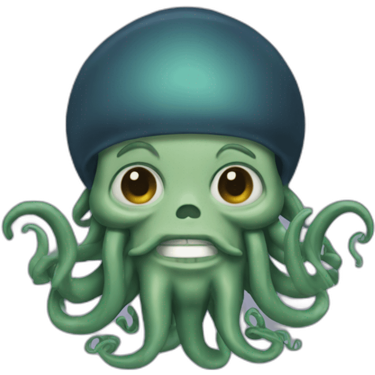 Davy Jones with tentacles emoji